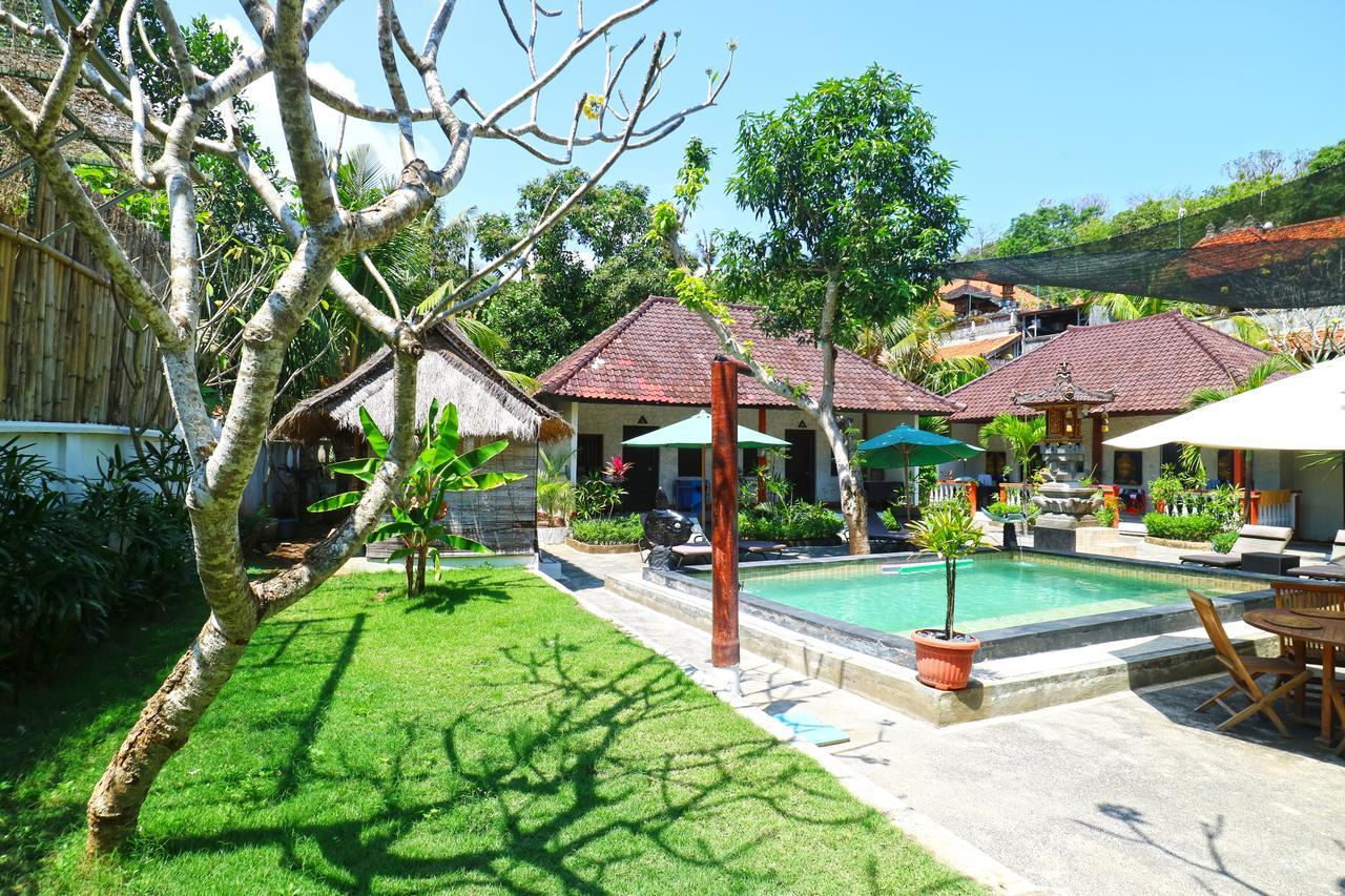 Sunjaya Kubu Guesthouse Lembongan Kültér fotó