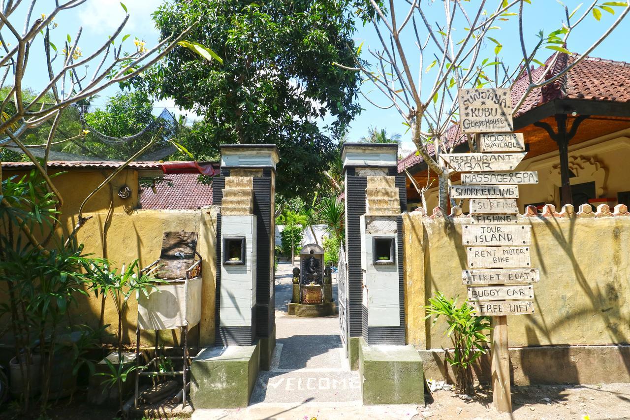 Sunjaya Kubu Guesthouse Lembongan Kültér fotó