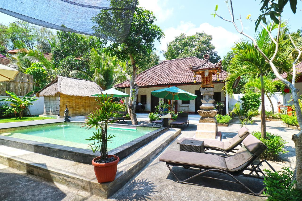 Sunjaya Kubu Guesthouse Lembongan Kültér fotó